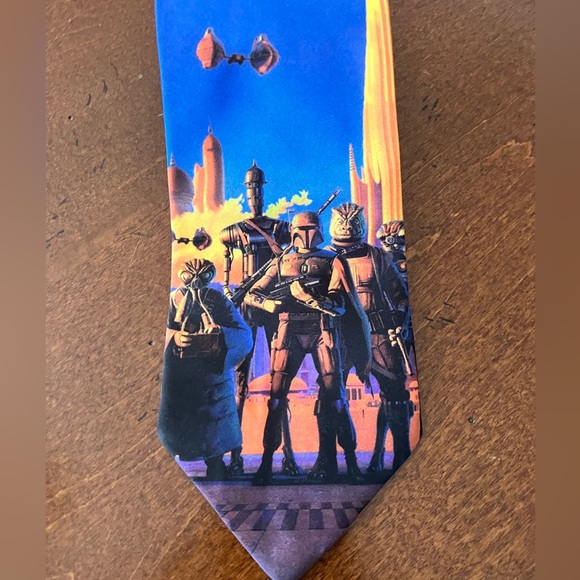 Star Wars Ralph Marlin Bounty Hunters Necktie - Picture 11 of 11